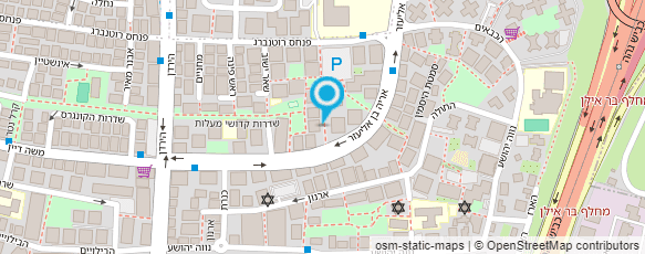 מפת הגעה אל עו"ד חפצית ברק-הובר