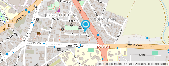 מפת הגעה אל שפע מטעמים