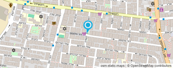 מפת הגעה אל איי דור iDoor דלתות מעוצבות