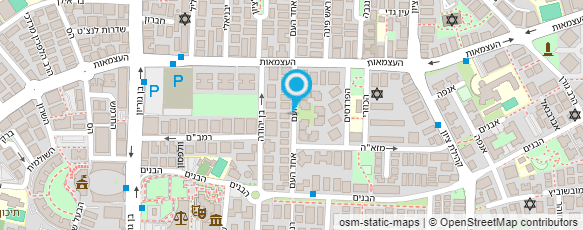 מפת הגעה אל ד"ר יצחק בייר