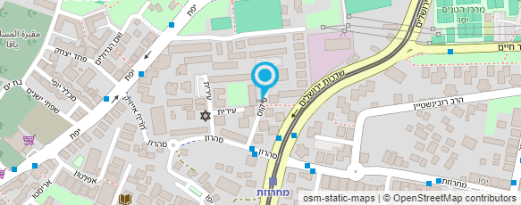 מפת הגעה אל חן אינסטלטור