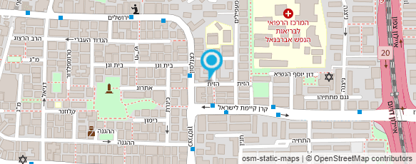 מפת הגעה אל אולגה קראסנובסקי