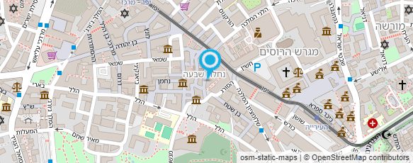 מפת הגעה אל זוליס פאב Zolli's Pub