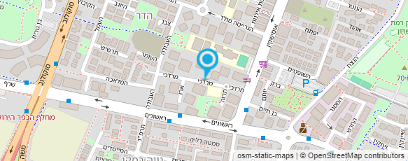 מפת הגעה אל ד"ר יהודית לוקמן