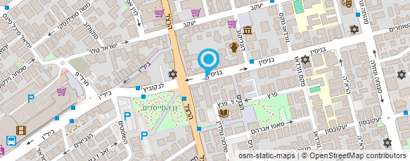 מפת הגעה אל ד"ר אסיה שיינקמן