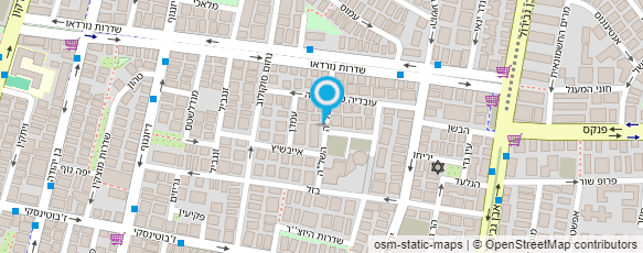 מפת הגעה אל ד"ר ליטינסקי אירנה