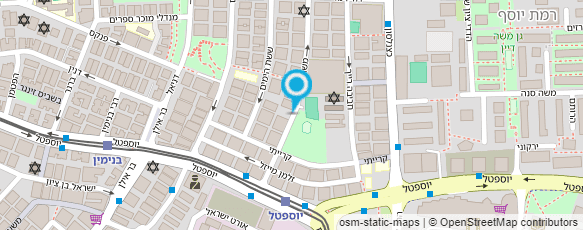 מפת הגעה אל די ג'יי בני גזית