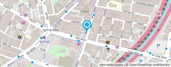 מפת הגעה אל רודסטאר מדיה בע"מ