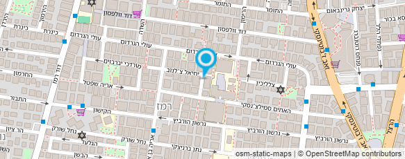 מפת הגעה אל דר' גרופר דניאל