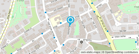 מפת הגעה אל ד"ר סגל צבי