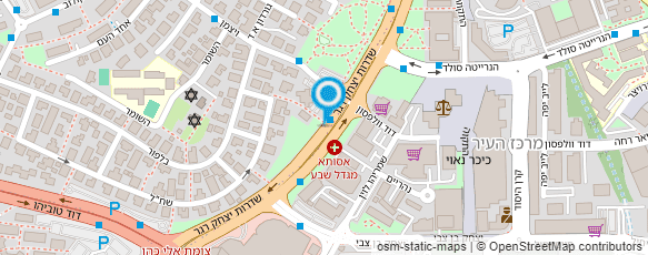 מפת הגעה אל פרופ' ריזנברג קלריס