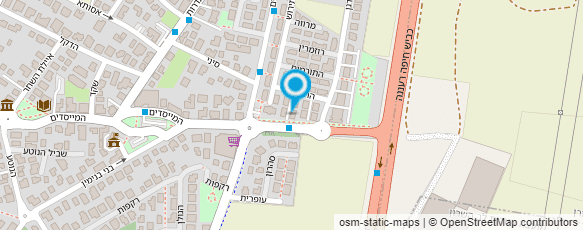 מפת הגעה אל גן הילולה