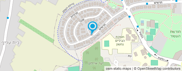 מפת הגעה אל גן בלוט מפת הגעה אל גן בלוט