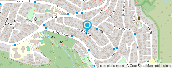 מפת הגעה אל משפחתון של חנה