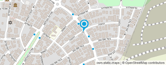 מפת הגעה אל ד"ר חיים בן עמי