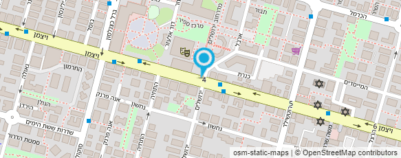 מפת הגעה אל ד"ר בן ארי יוסף