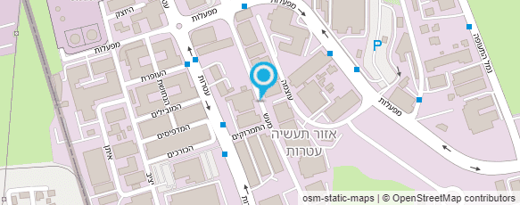 מפת הגעה אל מוסך הילל מפת הגעה אל מוסך הילל