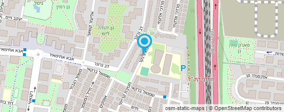 מפת הגעה אל ד"ר נתן ברנד