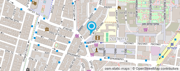 מפת הגעה אל ד"ר רונן ברנר