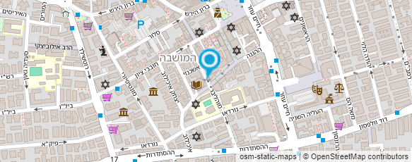 מפת הגעה אל ד"ר שיינברג פבל