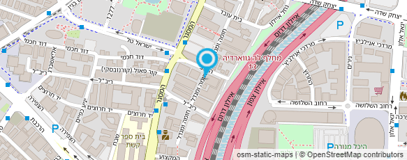 מפת הגעה אל עו"ד מושקוביץ בלה יפה