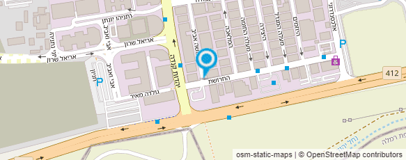 מפת הגעה אל טופז אסתר - יועצת זוגית