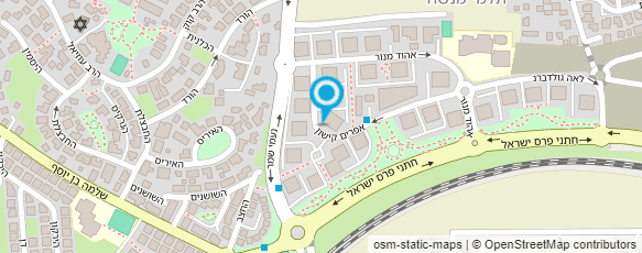 מפת הגעה אל אושר שירותי ביטוח ופיננסים