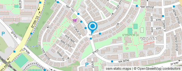 מפת הגעה אל פירות וירקות הדר