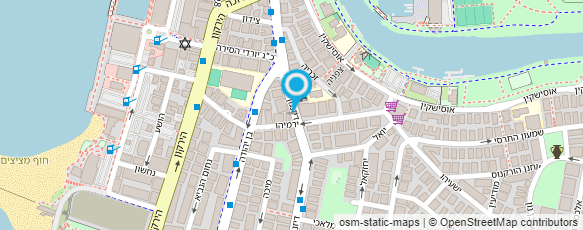 מפת הגעה אל קמיע- רפלקסולוגית