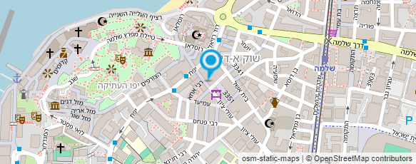 מפת הגעה אל טוביה ירושלמי - צורף מומחה