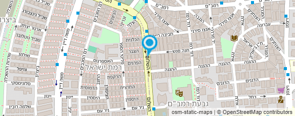 מפת הגעה אל עו"ד בר קמה אורי