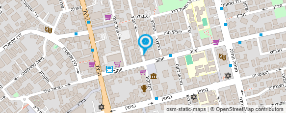 מפת הגעה אל ד"ר מרקו רונית