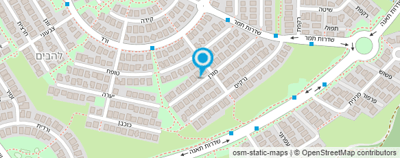 מפת הגעה אל פרופ` מתי ליפשיץ