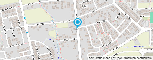 מפת הגעה אל גן נוף ילדותי