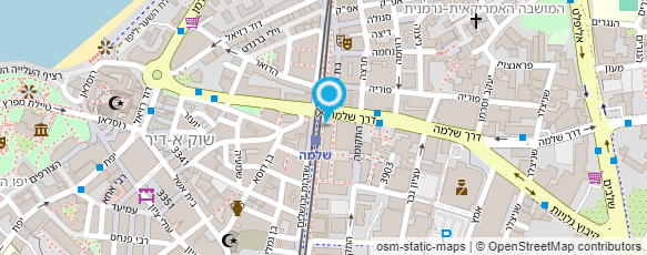 מפת הגעה אל נירית בל - סלון כלות