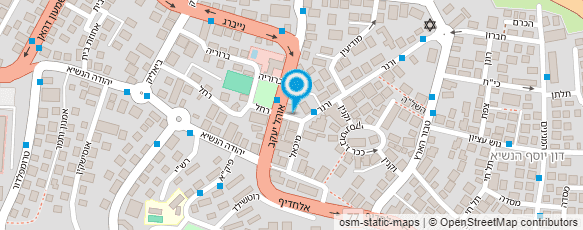 מפת הגעה אל לכבוד שבת קודש