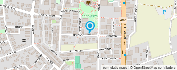 מפת הגעה אל המשפחתון של רינת