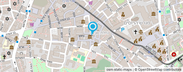 מפת הגעה אל רחל שושן - נטורופטית מוסמכת