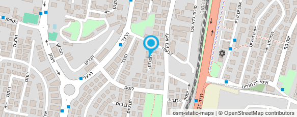 מפת הגעה אל עו"ד זכרוביץ' יניב