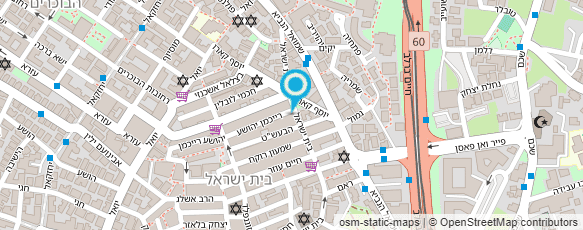 מפת הגעה אל אי אס אל - תיירות ונופש בע"מ