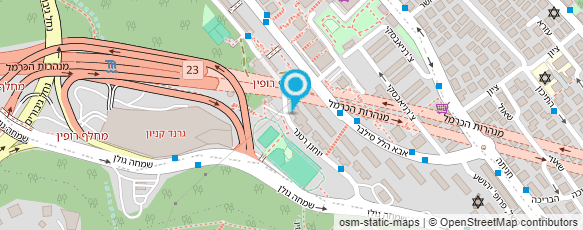 מפת הגעה אל הרצל עזרא