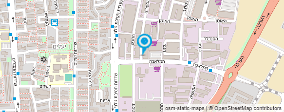 מפת הגעה אל מרכז חלקי חילוף לרכב