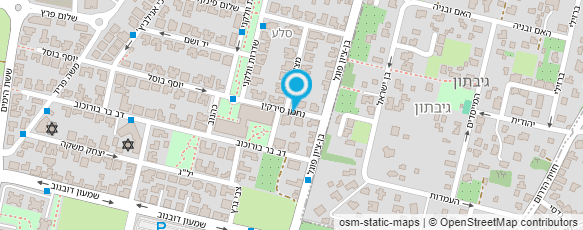 מפת הגעה אל בת קול - אולפני הקלטה