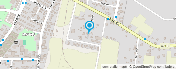 מפת הגעה אל מחסני בנטל בע"מ