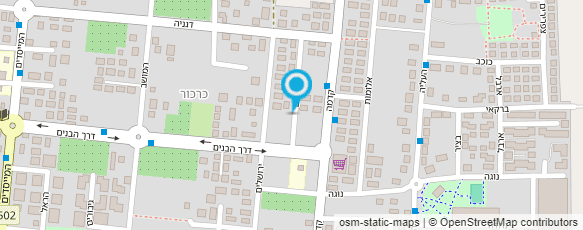 מפת הגעה אל אריאלה - טיפול עוטף ותומך