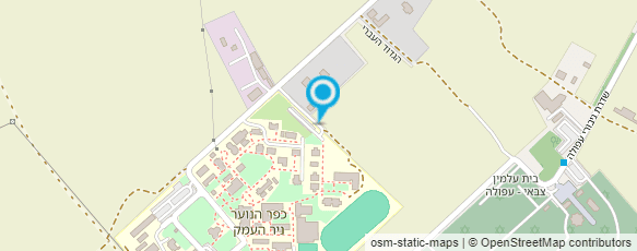 מפת הגעה אל בית רות  כפר לנערות ונשים צעירות