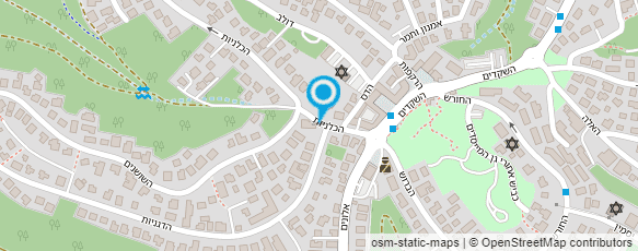 מפת הגעה אל סטודיו גלית