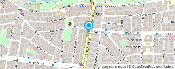 מפת הגעה אל רענן עיצובי גבס