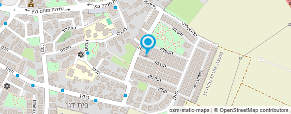 מפת הגעה אל פריסטיג' - משלוחי פירות מעוצבים