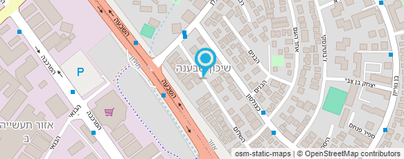 מפת הגעה אל פלג אדריכלות נוף